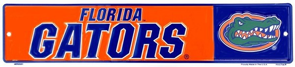 signs 4 fun Florida Gators Small Street Sign