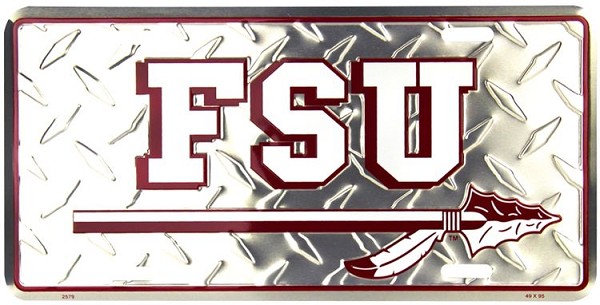 signs 4 fun Florida State Diamond License Plate