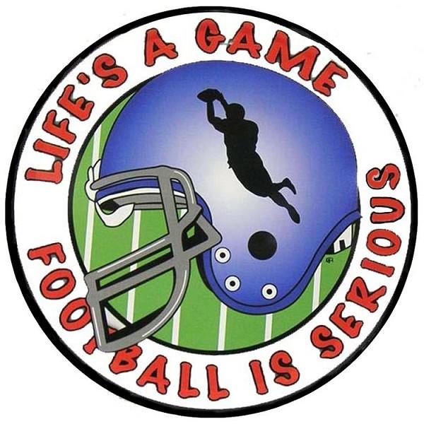 signs 4 fun Football Game Round Sign