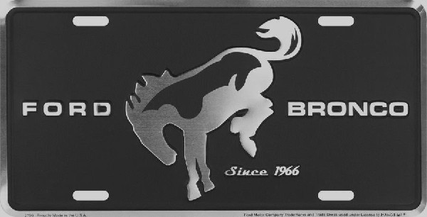 signs 4 fun Ford Bronco Black