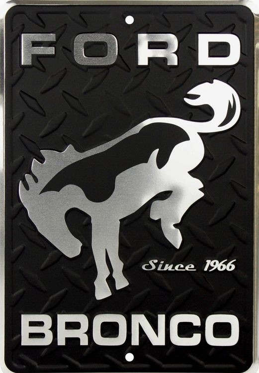signs 4 fun Ford Bronco Small Parking Sign