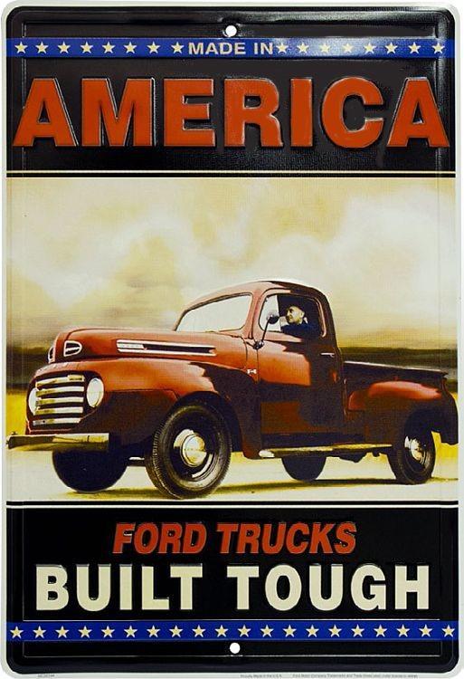 signs 4 fun Ford Built Tough Large Parking Sign
