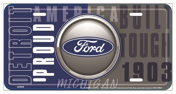 signs 4 fun Ford Bullseye License Plate