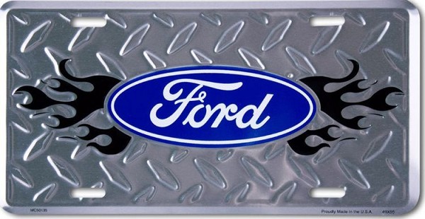 signs 4 fun Ford Diamond License Plate