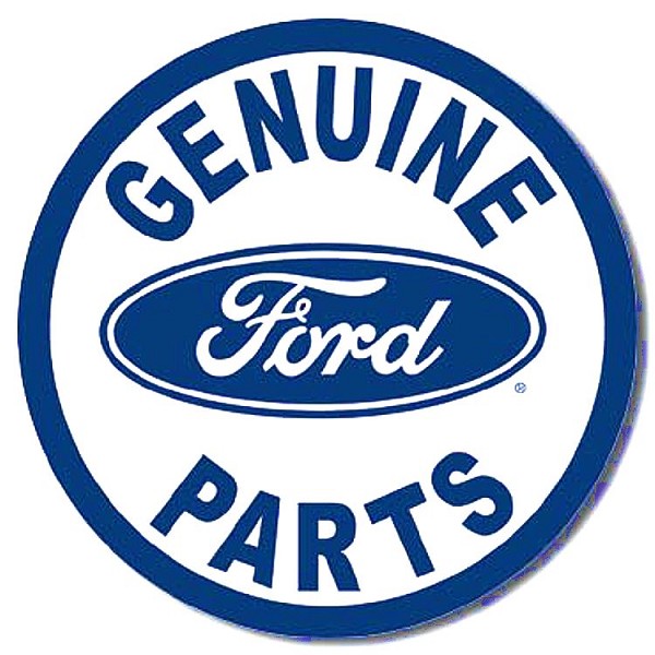 signs 4 fun Ford Genuine Parts Round Sign