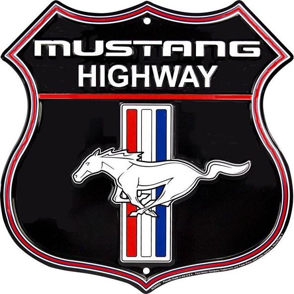 signs 4 fun Ford Mustang Highway Shield