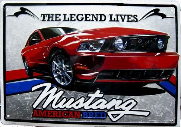 signs 4 fun Ford Mustang Legend Large Parking Sign