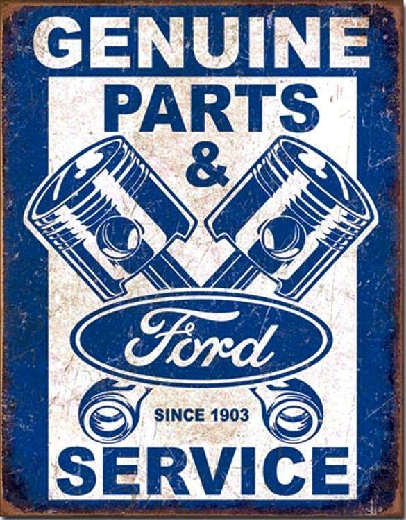 signs 4 fun Ford Parts Metal Tin Sign
