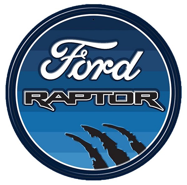 signs 4 fun Ford - Raptor Metal Sign