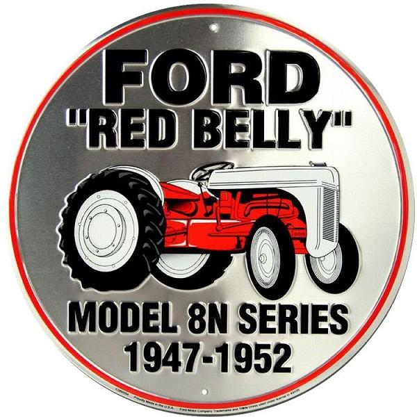 signs 4 fun Ford Red Belly Round Sign