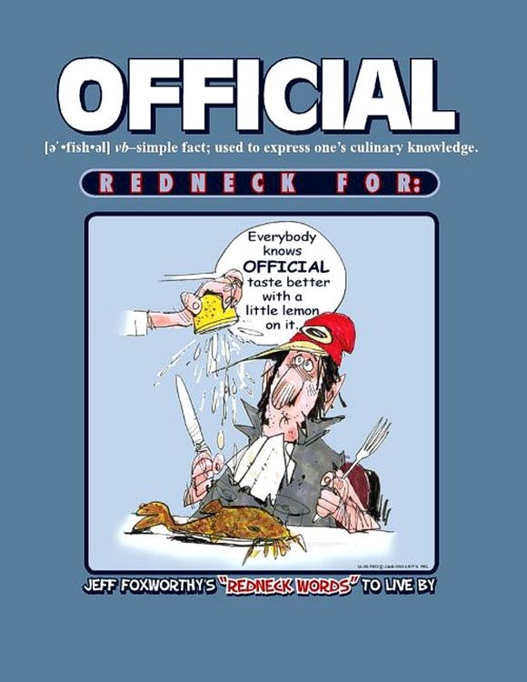 signs 4 fun Foxworthy Official Metal Sign