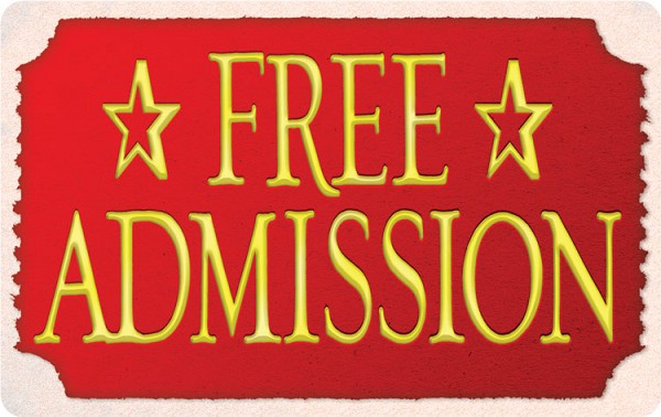 signs 4 fun Free Admission Ticket