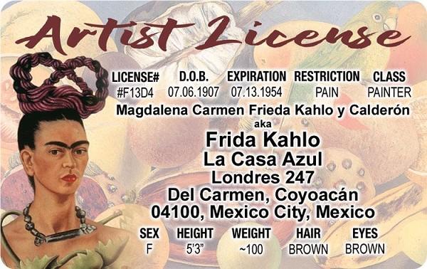 signs 4 fun Frida Kahlo