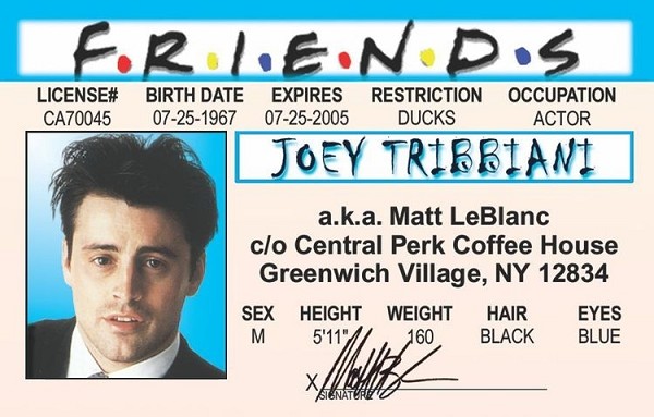 signs 4 fun Friends - Joey ID