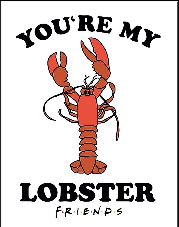 signs 4 fun FRIENDS - Lobster Metal Sign