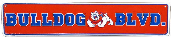 signs 4 fun Georgia Bulldog Blvd II Street Sign