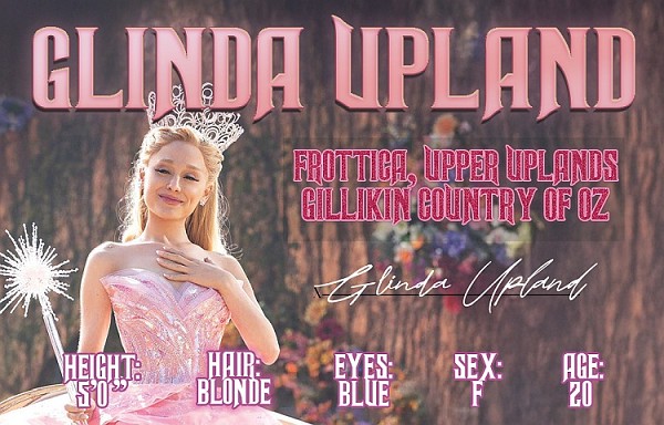 signs 4 fun Glinda - Wiz of Oz ID