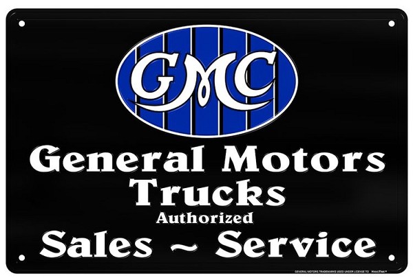 signs 4 fun GMC Sales Lg. Parking Sign