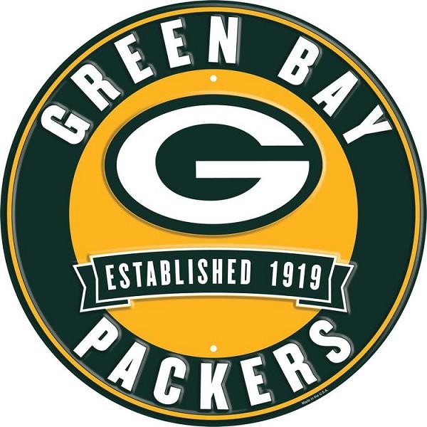 signs 4 fun Green Bay Packers 12 in Round Sign