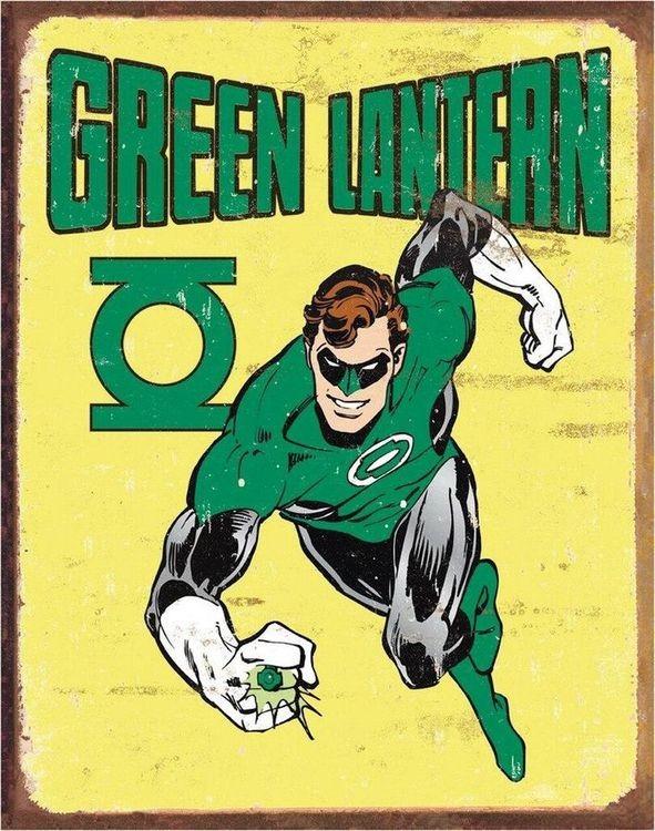 signs 4 fun Green Lantern - Retro Metal Tin Sign