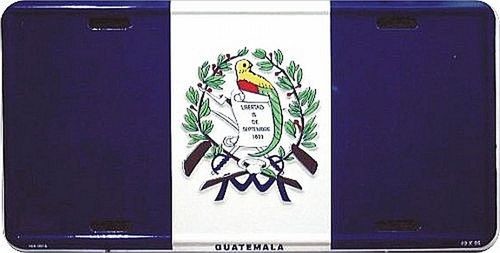 signs 4 fun Guatemala License Plate