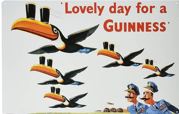 signs 4 fun Guinness - Lovely Day Metal Sign