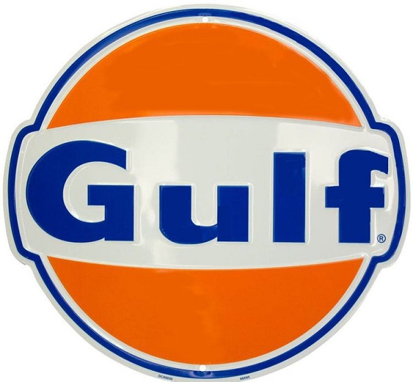 signs 4 fun Gulf Die Cut Round Sign
