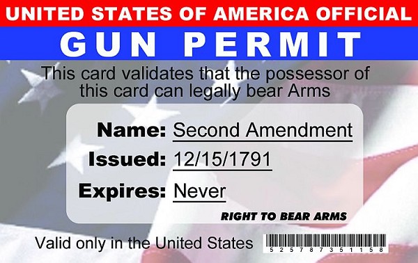 signs 4 fun Gun Permit ID