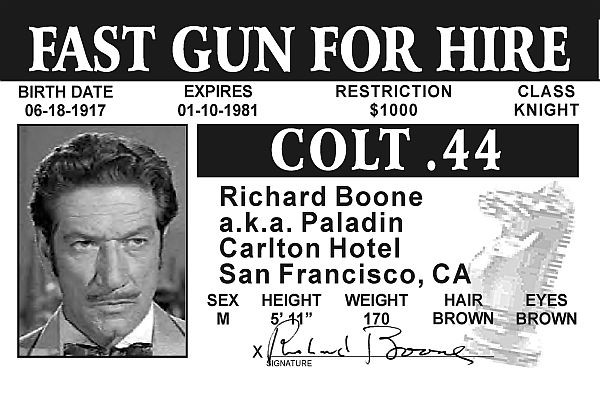 signs 4 fun Gunslinger ID