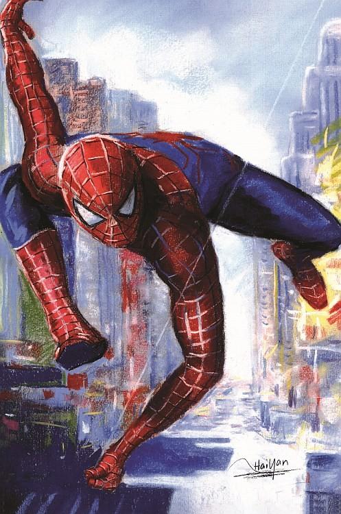 signs 4 fun Haiyan - Spiderman Magnet