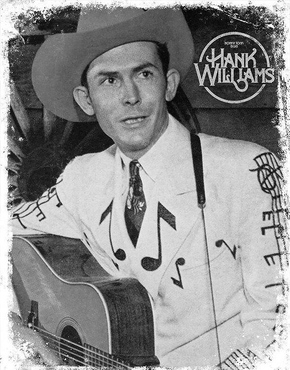 signs 4 fun Hank Williams Metal Sign