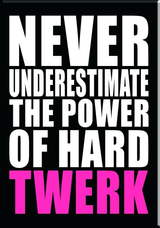 signs 4 fun Hard Twerk Magnet