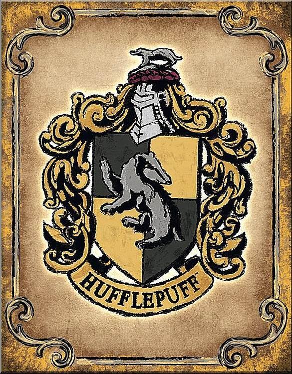 signs 4 fun Harry Potter - Hufflepuff Metal Sign