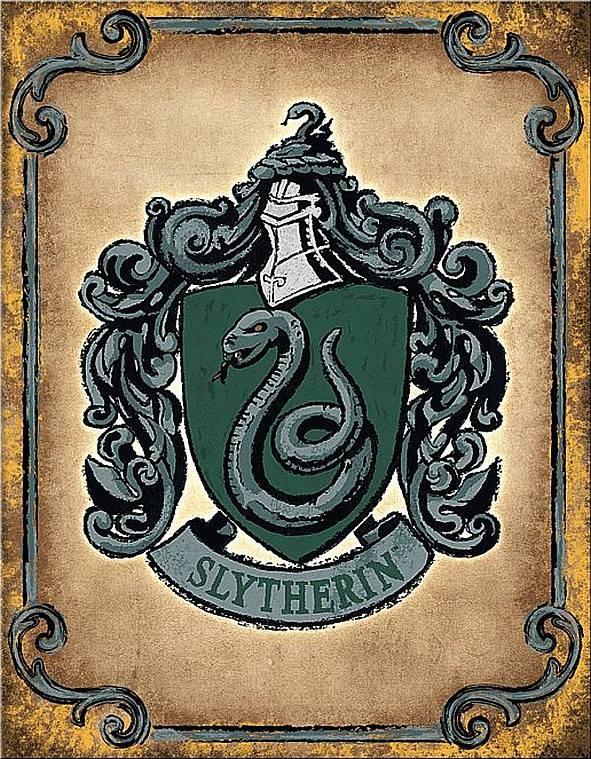 signs 4 fun Harry Potter - Slytherin Metal Sign