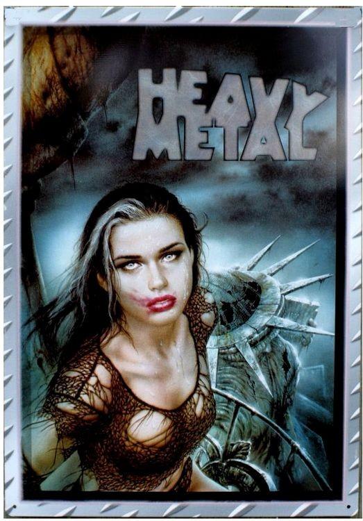 signs 4 fun Heavy Metal - Liberty Metal Sign