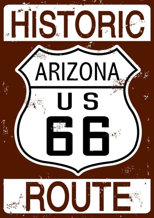 signs 4 fun Historic Arizona Route 66 Magnet
