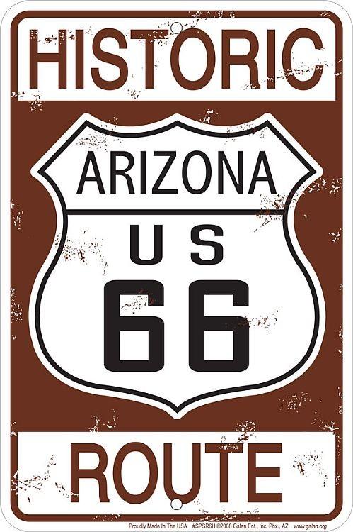 signs 4 fun Historic AZ Route 66 Sm. Parking Sign
