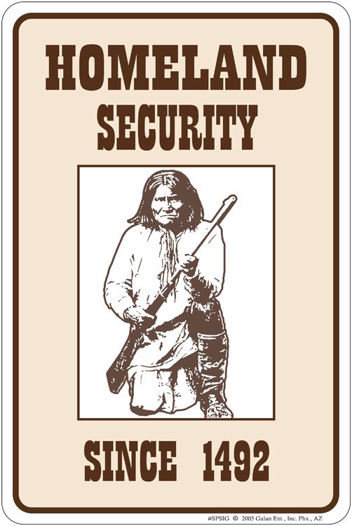 signs 4 fun Homeland Security Sm. Parking Sign