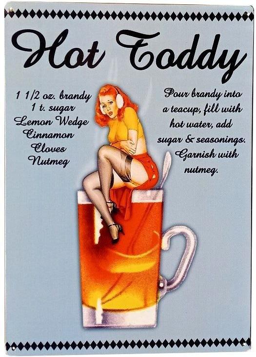 signs 4 fun Hot Toddy Metal Sign