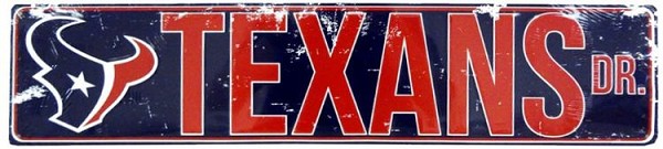 signs 4 fun Houston Texans Dr Street Sign