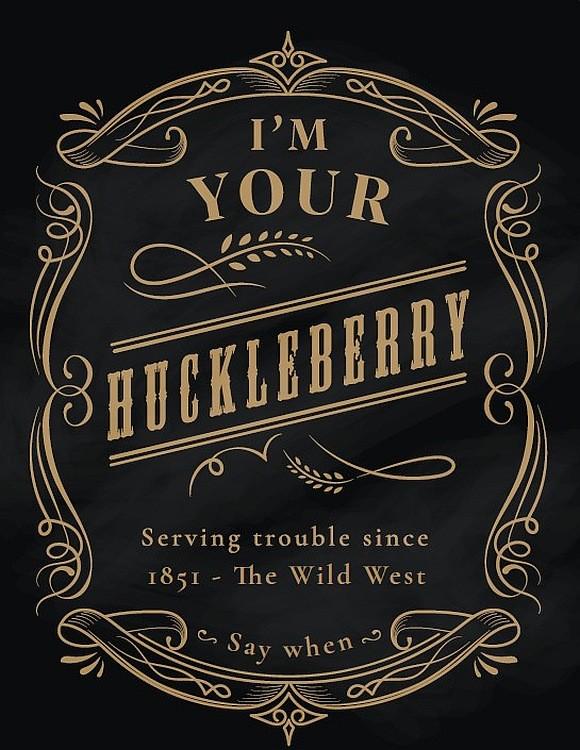 signs 4 fun Huckleberry Prescott Small Sign