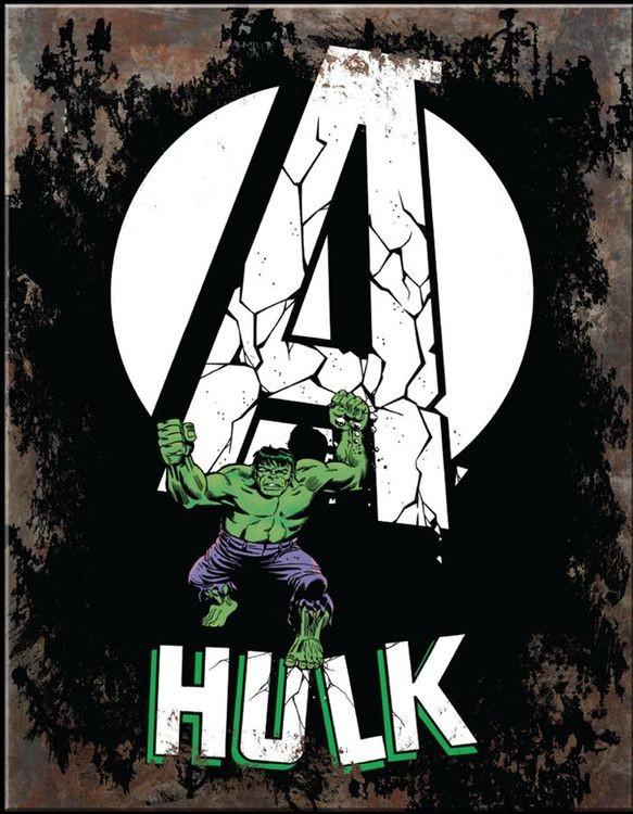 signs 4 fun Hulk A Metal Tin Sign