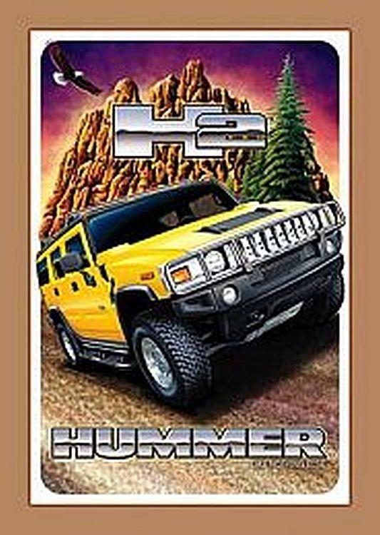 signs 4 fun Hummer Metal Sign