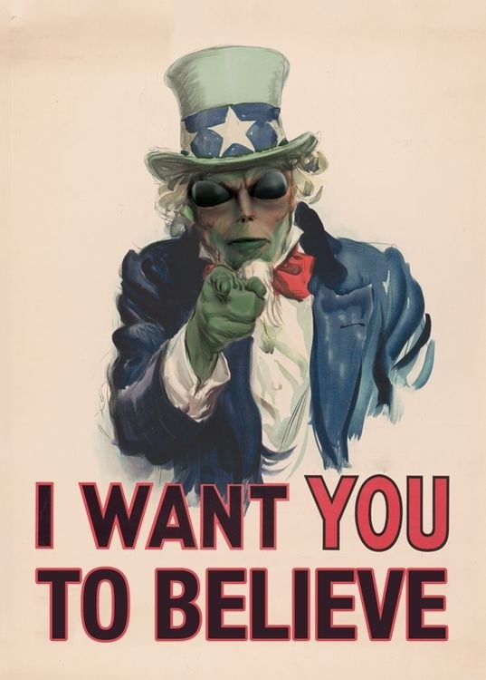 signs 4 fun I Want You To Believe Magnet