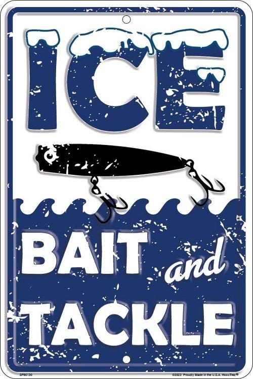 signs 4 fun Ice Bait & Tackle Sm. Parking Sign