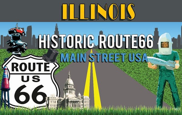 signs 4 fun Illinois Route 66 ID