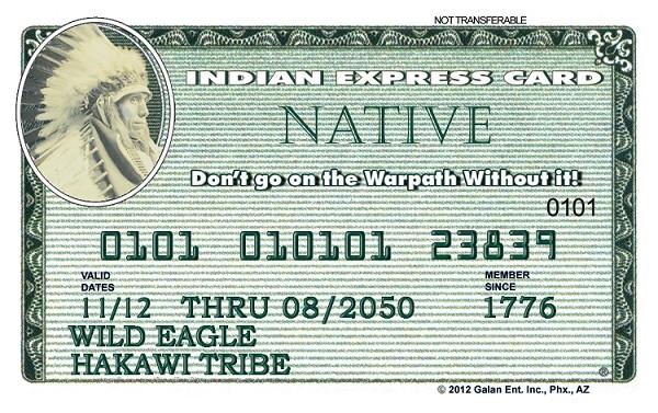 signs 4 fun Indian Express Card