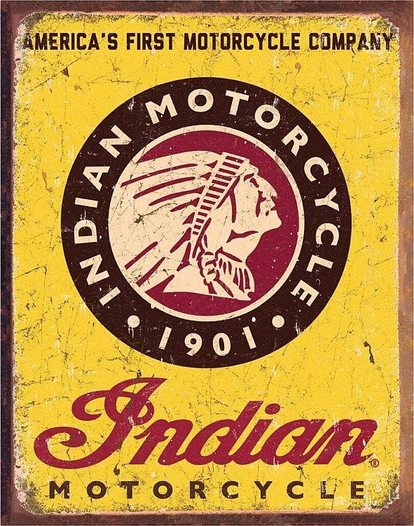 signs 4 fun Indian Motorcycles Metal Tin Sign