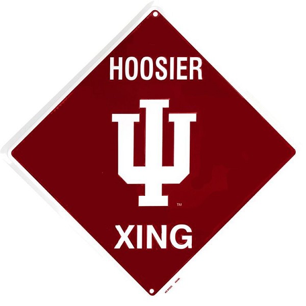signs 4 fun Indiana Hoosier Crossing Sign