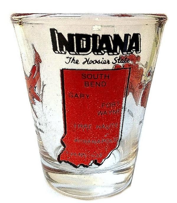 signs 4 fun Indiana Shot Glass